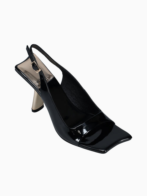 Surrealist Black Patent Black / 5 / M