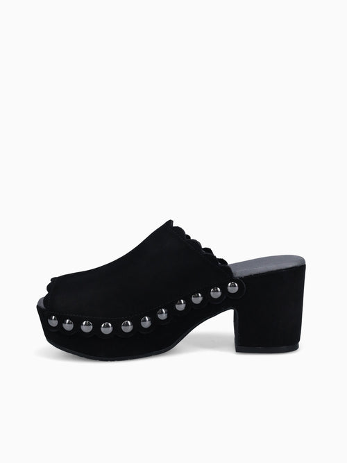Gittel Black Nobuck Black / 5 / M