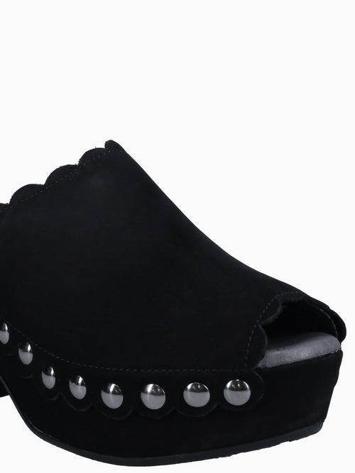 Gittel Black Nobuck Black / 5 / M
