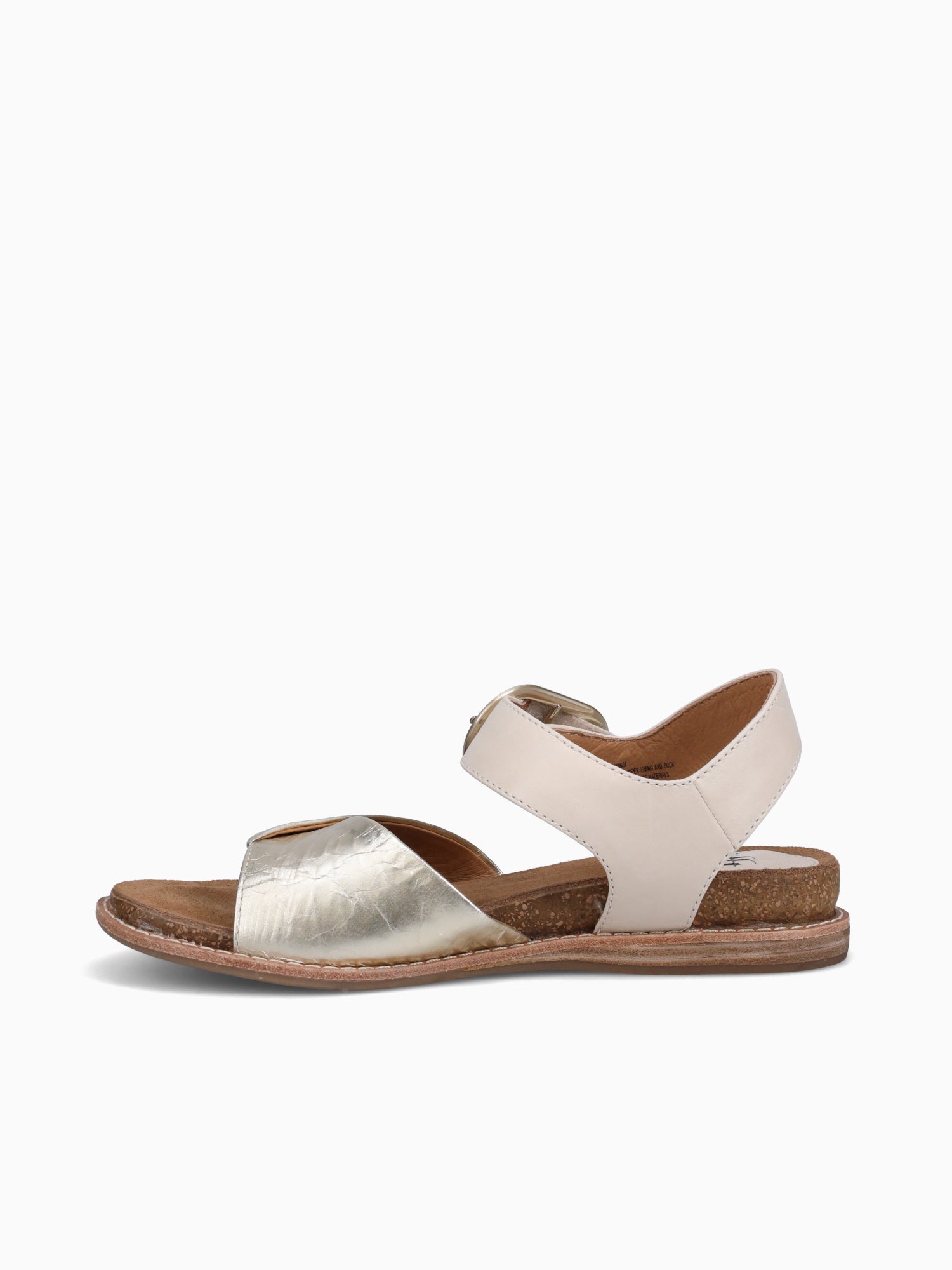 Bayo Beige Light gold leather Beige / 6 / M