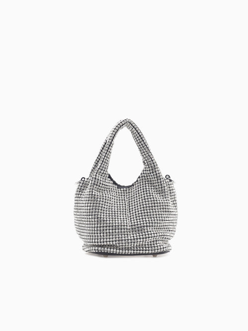 Rihanna Top Handle Bag Silver Silver