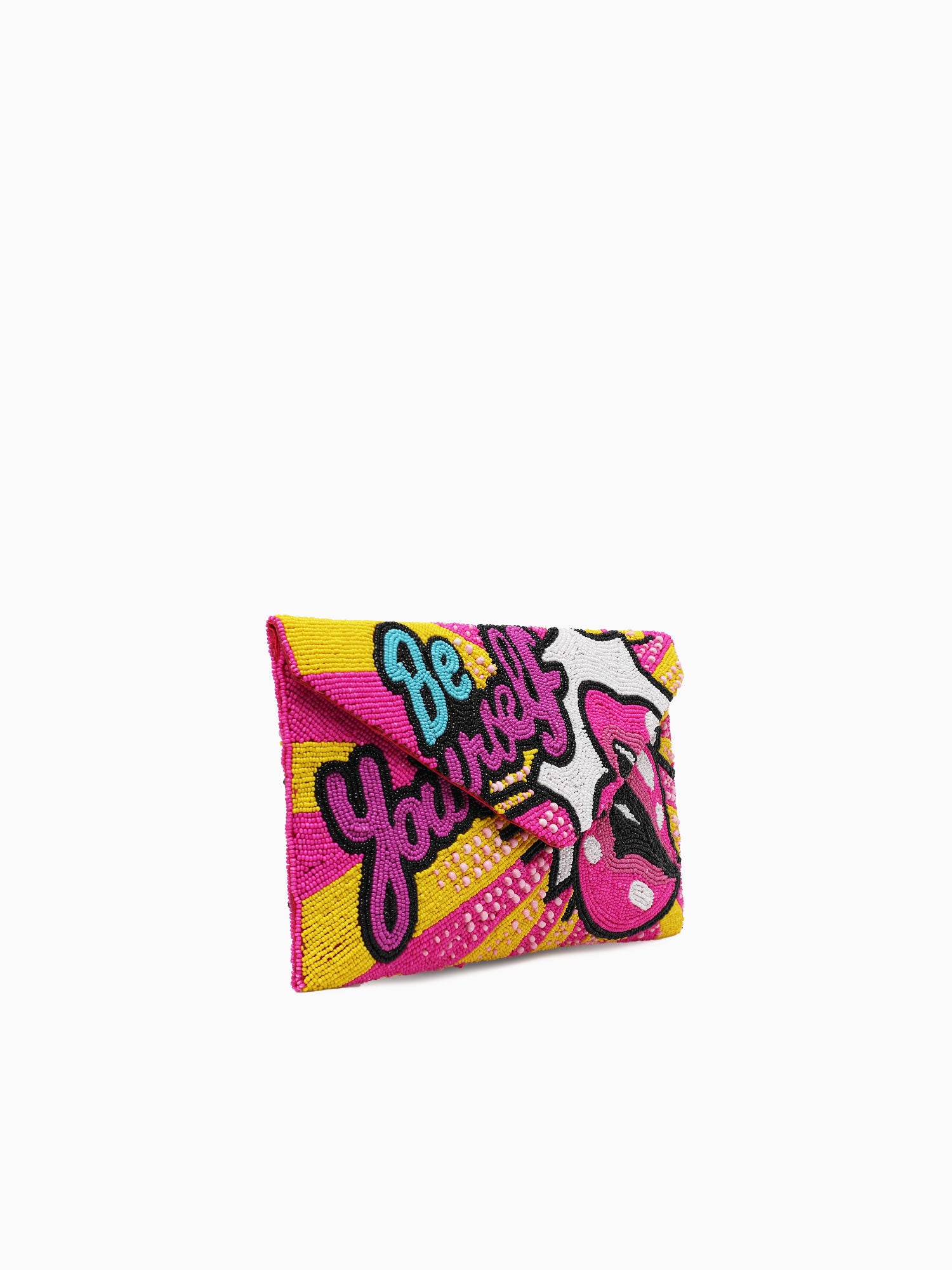 Be Yourself Clutch Pink Multi Pink Multi