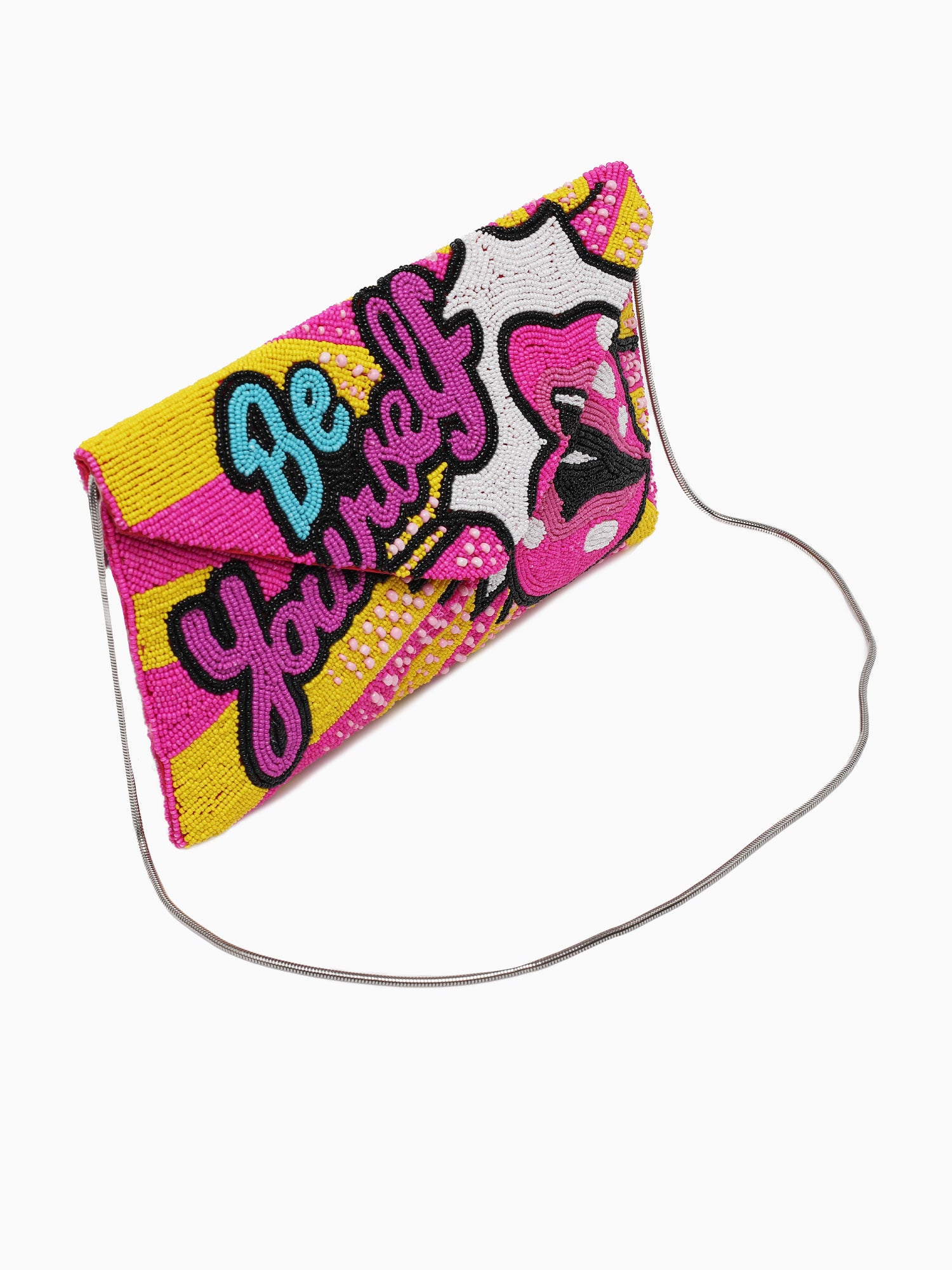 Be Yourself Clutch Pink Multi Pink Multi
