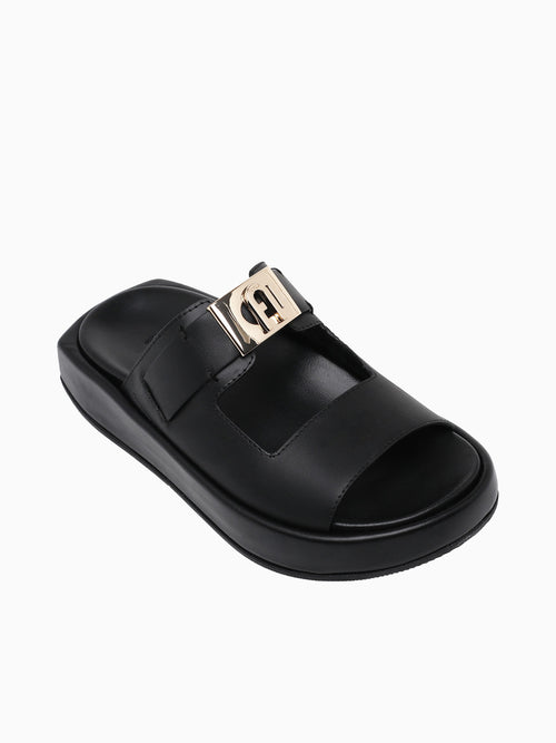 Furla Zoe Fubset Mule T.40 Nero Black / 36 / M
