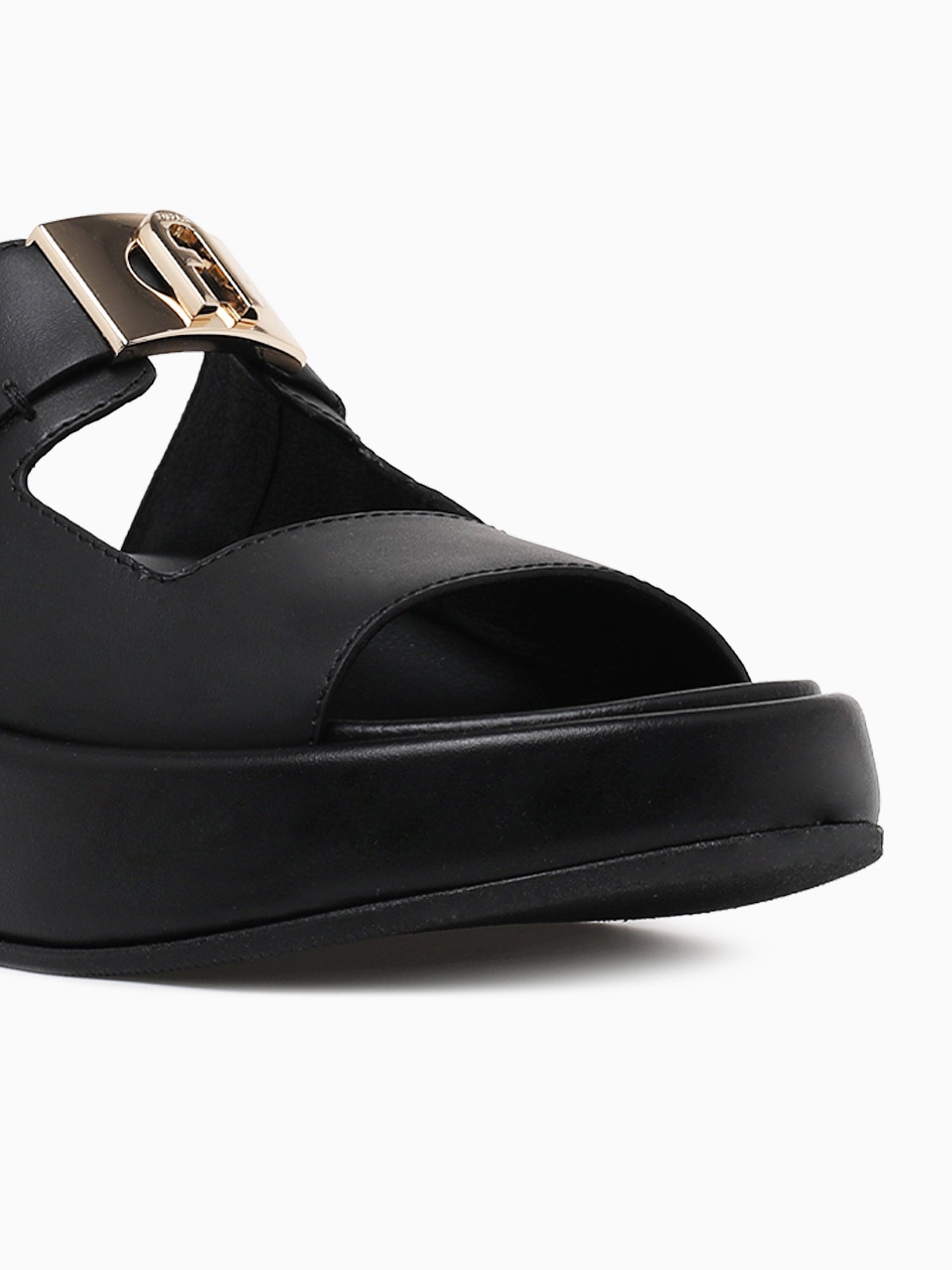Furla Zoe Fubset Mule T.40 Nero Black / 36 / M