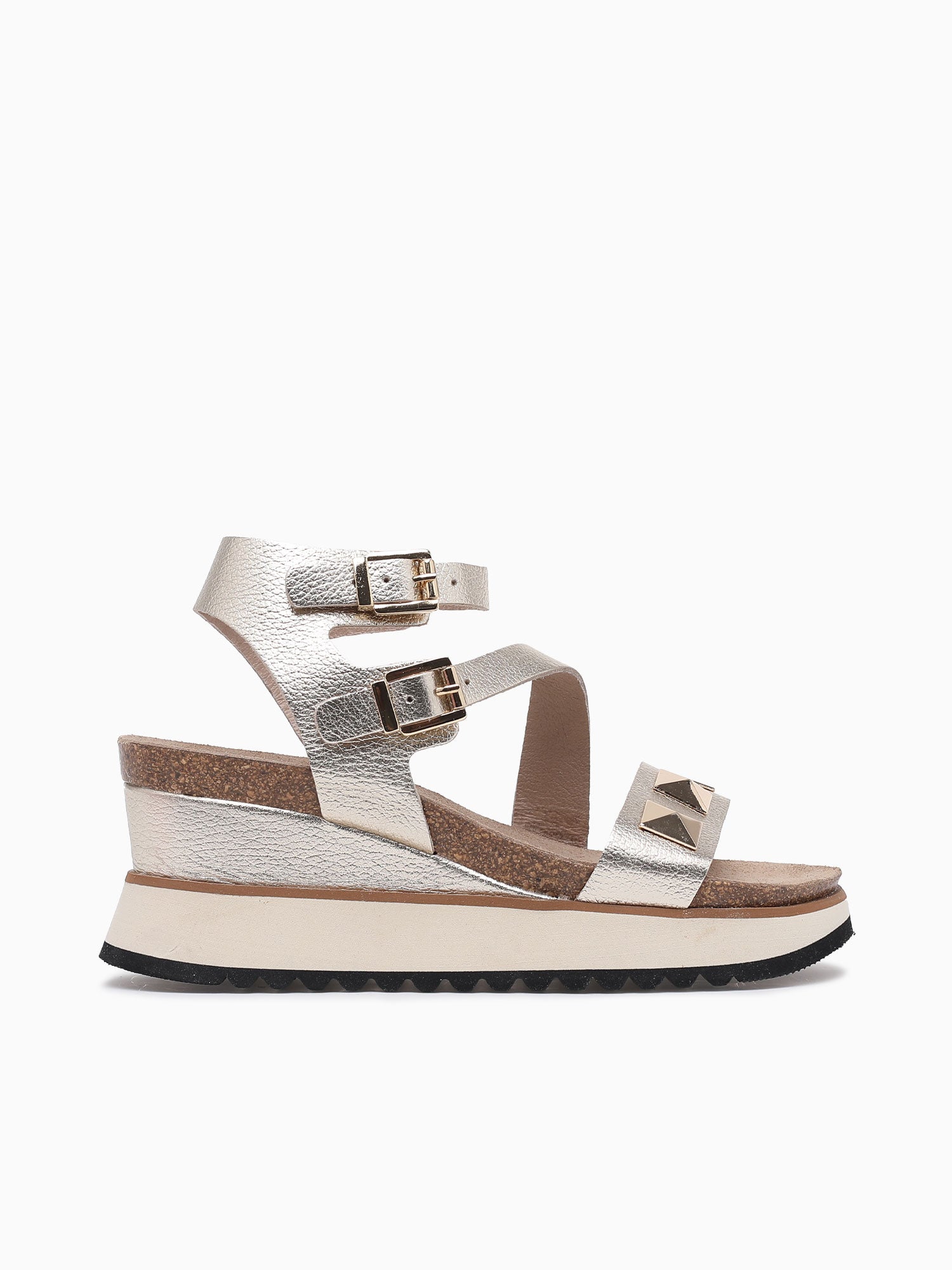 6111 Platino Metal Leather Platinum / 36 / M