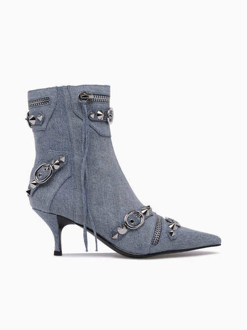 Alt Rock Blue Denim fabric Blue / 5 / M