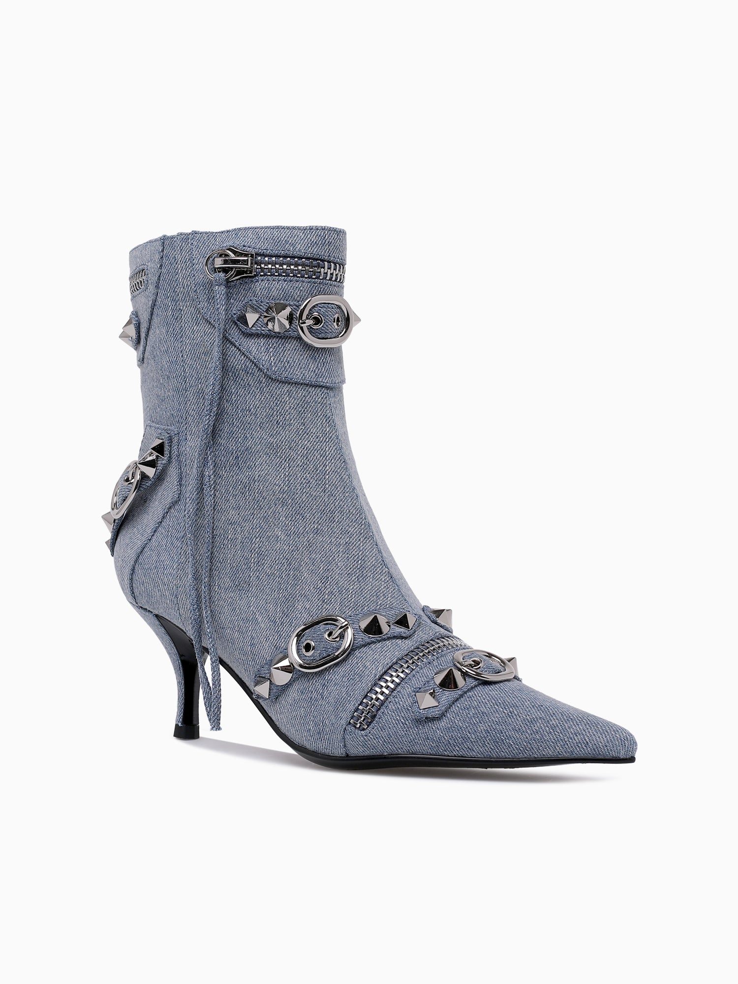 Alt Rock Blue Denim fabric Blue / 5 / M