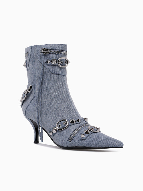 Alt Rock Blue Denim fabric Blue / 5 / M