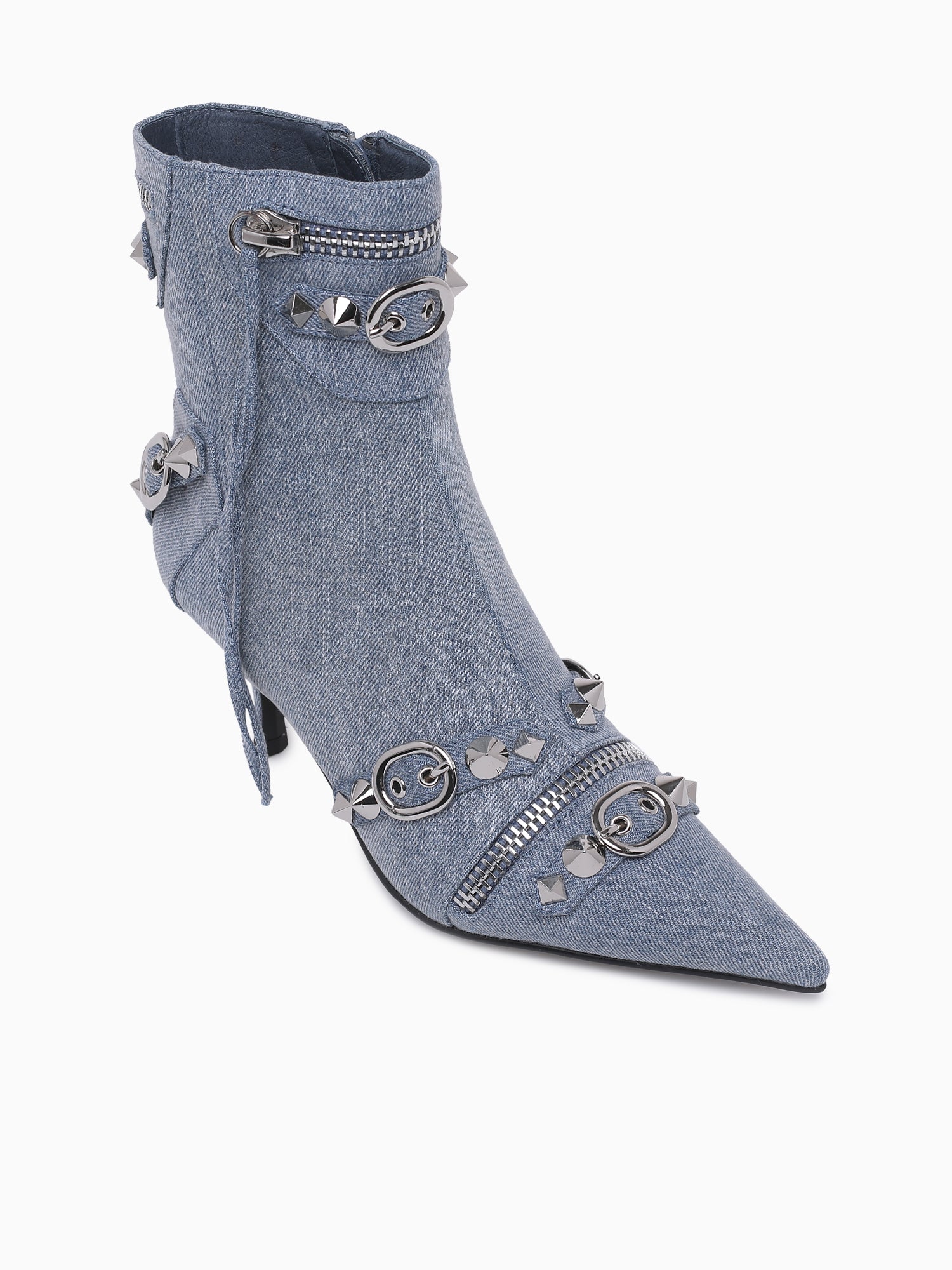 Alt Rock Blue Denim fabric Blue / 5 / M