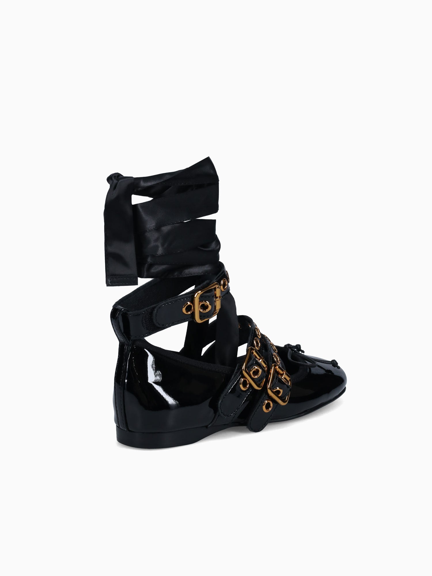 Ballote Black Gold leather Black / 5 / M