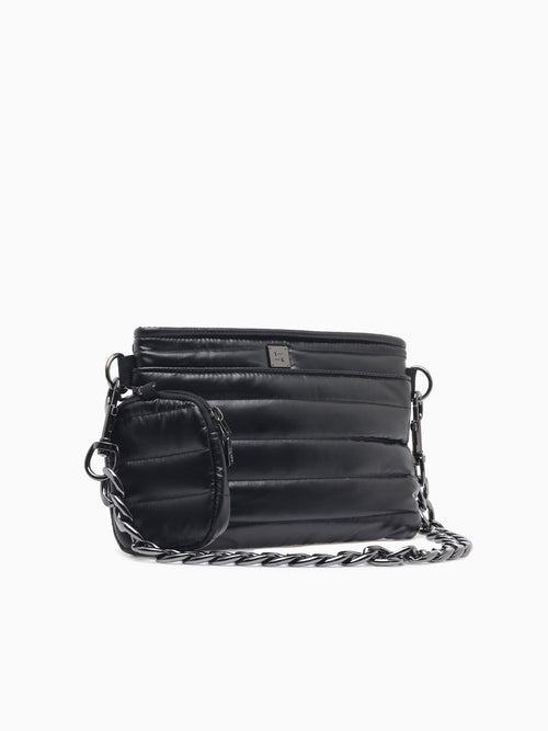 Downtown Crossbody Pearl Black Black