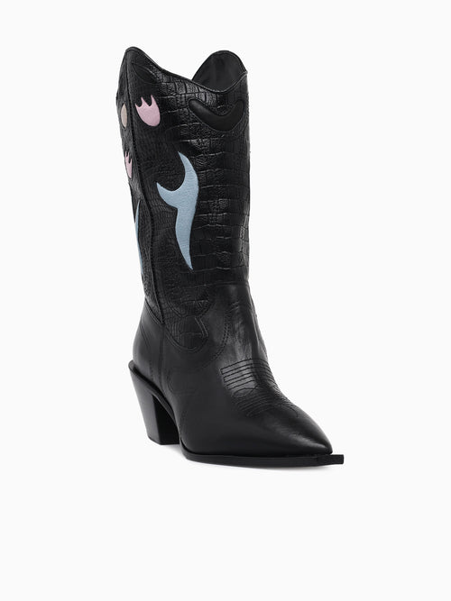 Montereal Preto Calf Black / 5 / M