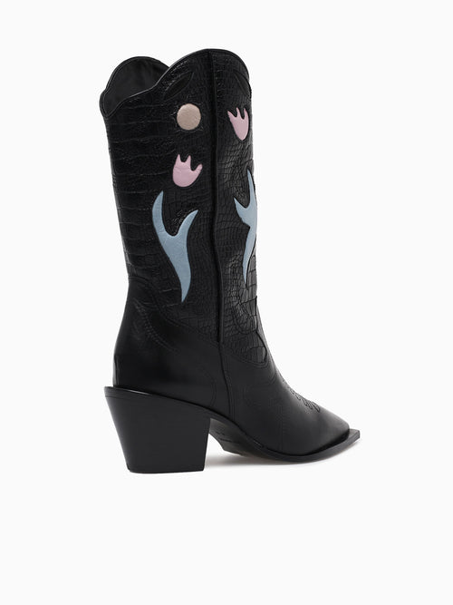 Montereal Preto Calf Black / 5 / M