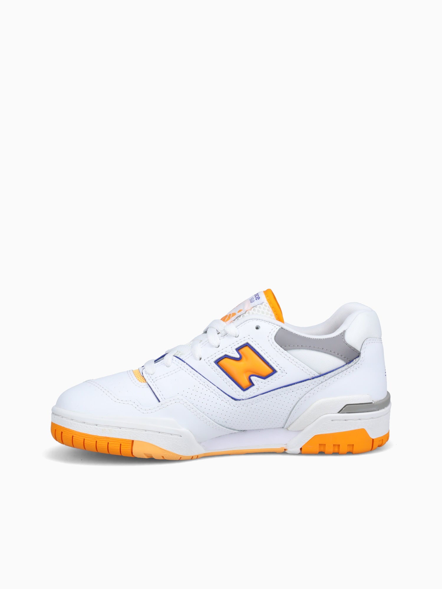 550 White Orange leather Orange / 4 / M