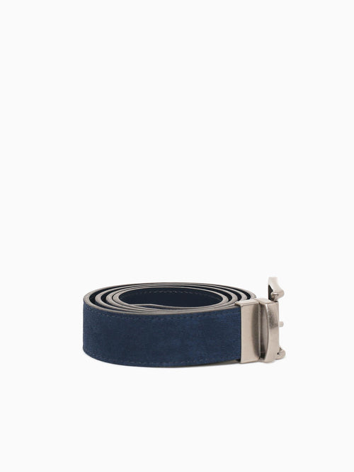 The Belt Navy Suede Navy / ONE