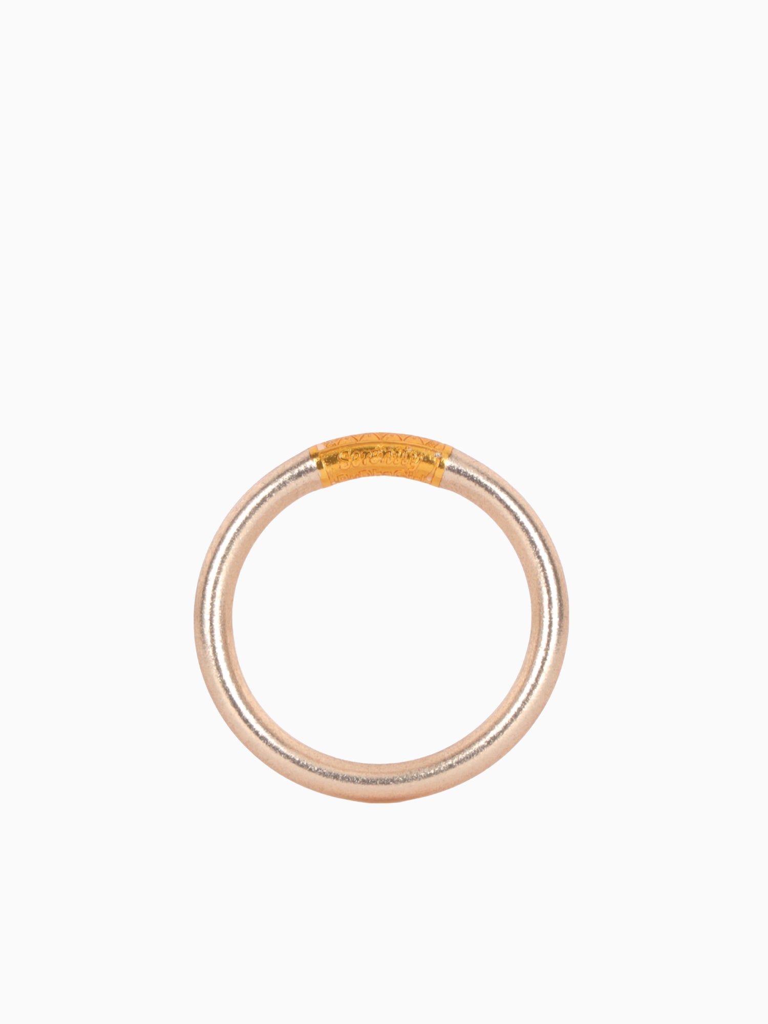 Tzubbie All Weather Bangle Champagne Rose Gold / S