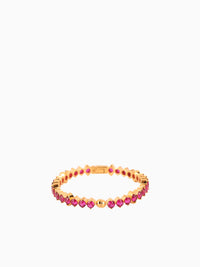 Etoile Bangle Ruby Corrundum Red