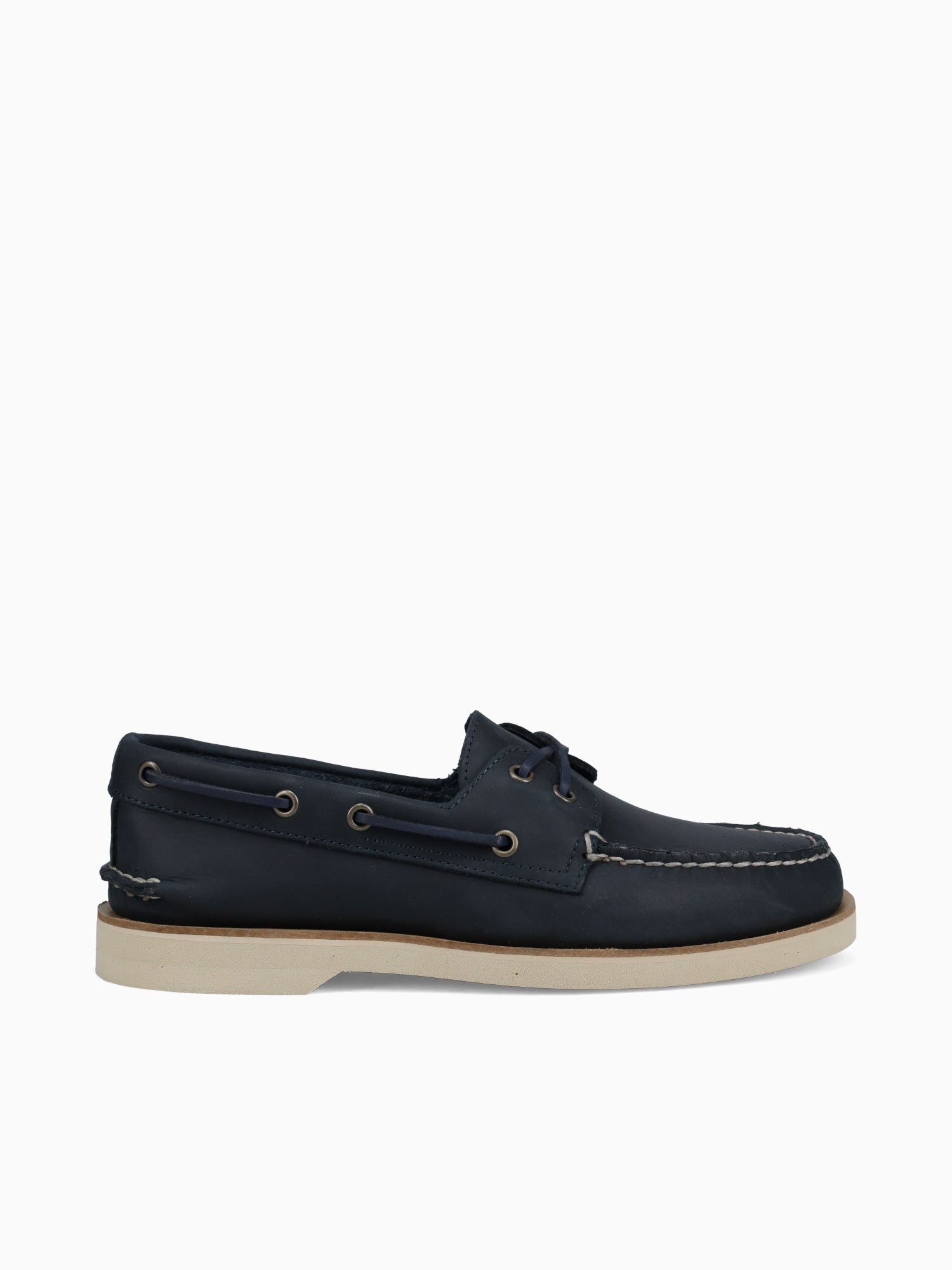 A O 2eye double sole navy leather Navy / 7 / M