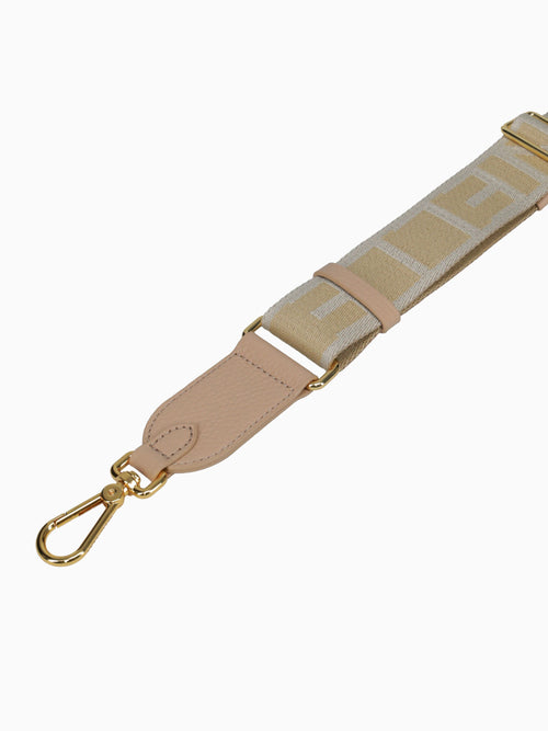 Nastro Logato E3 M21 Strap 685 Nat Toast Natural