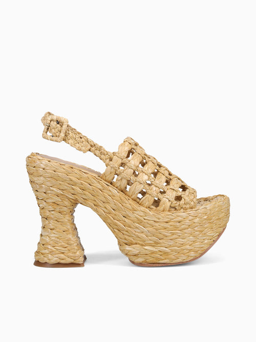 Bruna1 Natural Raffia Natural / 36 / M