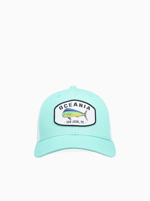 Oceania Dorado Hat Green Cotton Green / ONE