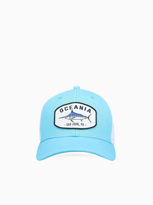 Oceania Marlin Hat Blue Cotton Blue / ONE