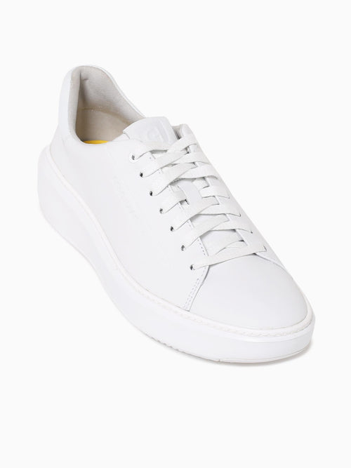 Grandpro Topspin Sneaker White Leather White / 7 / M