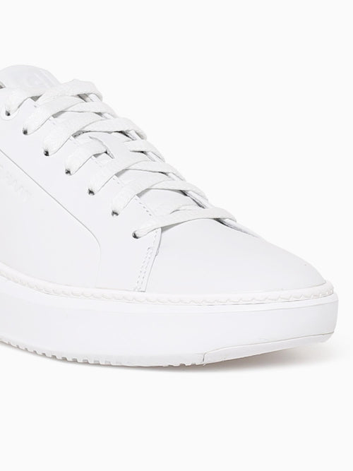 Grandpro Topspin Sneaker White Leather White / 7 / M