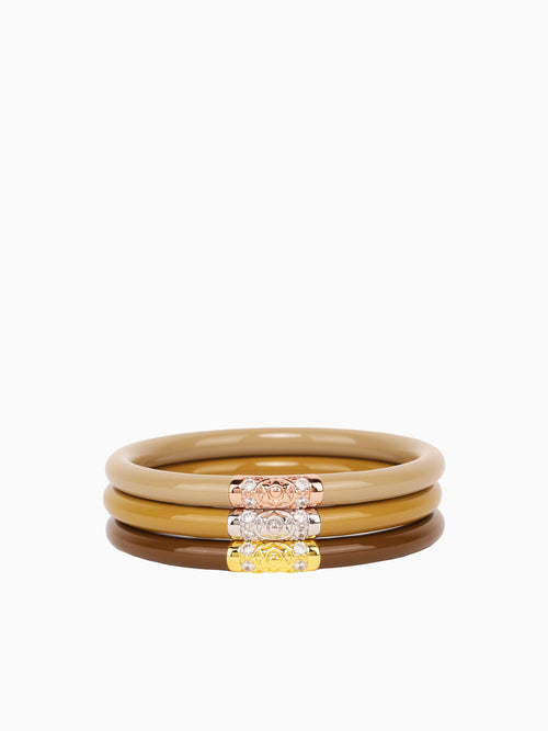 Three Kings All Weather Bangles Oro Gold / S
