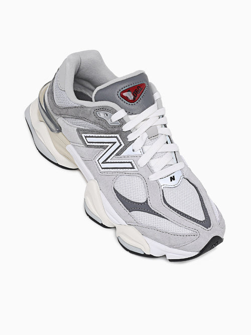 9060 Grey Leather Grey / 4 / M