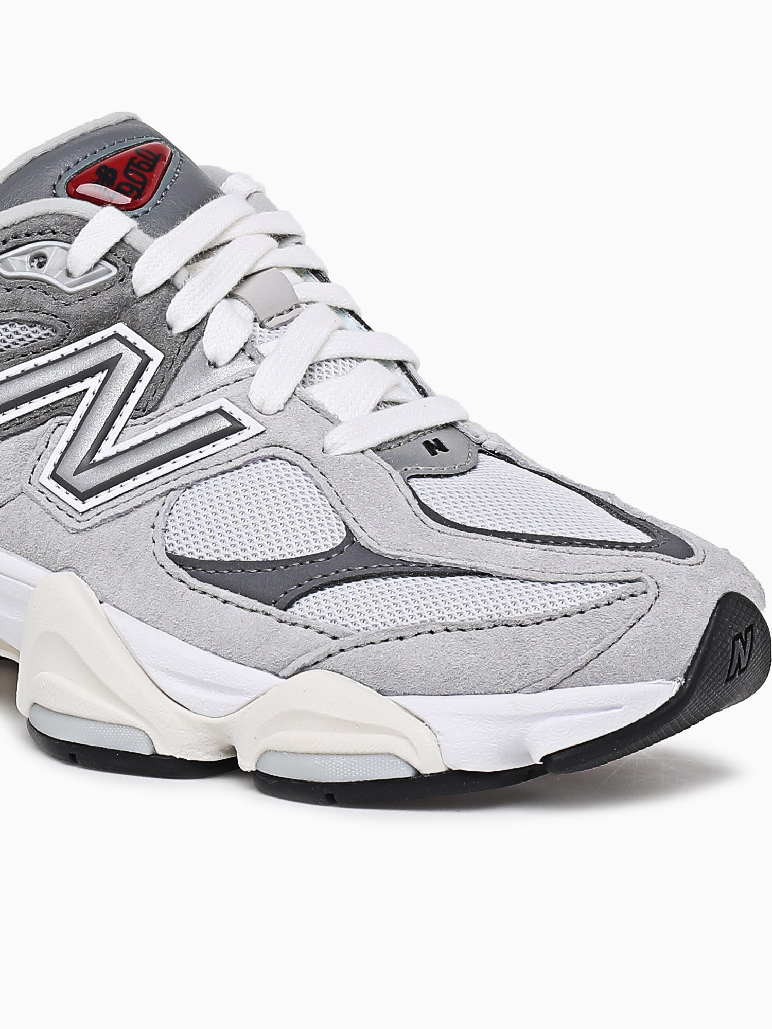 9060 Grey Leather Grey / 4 / M