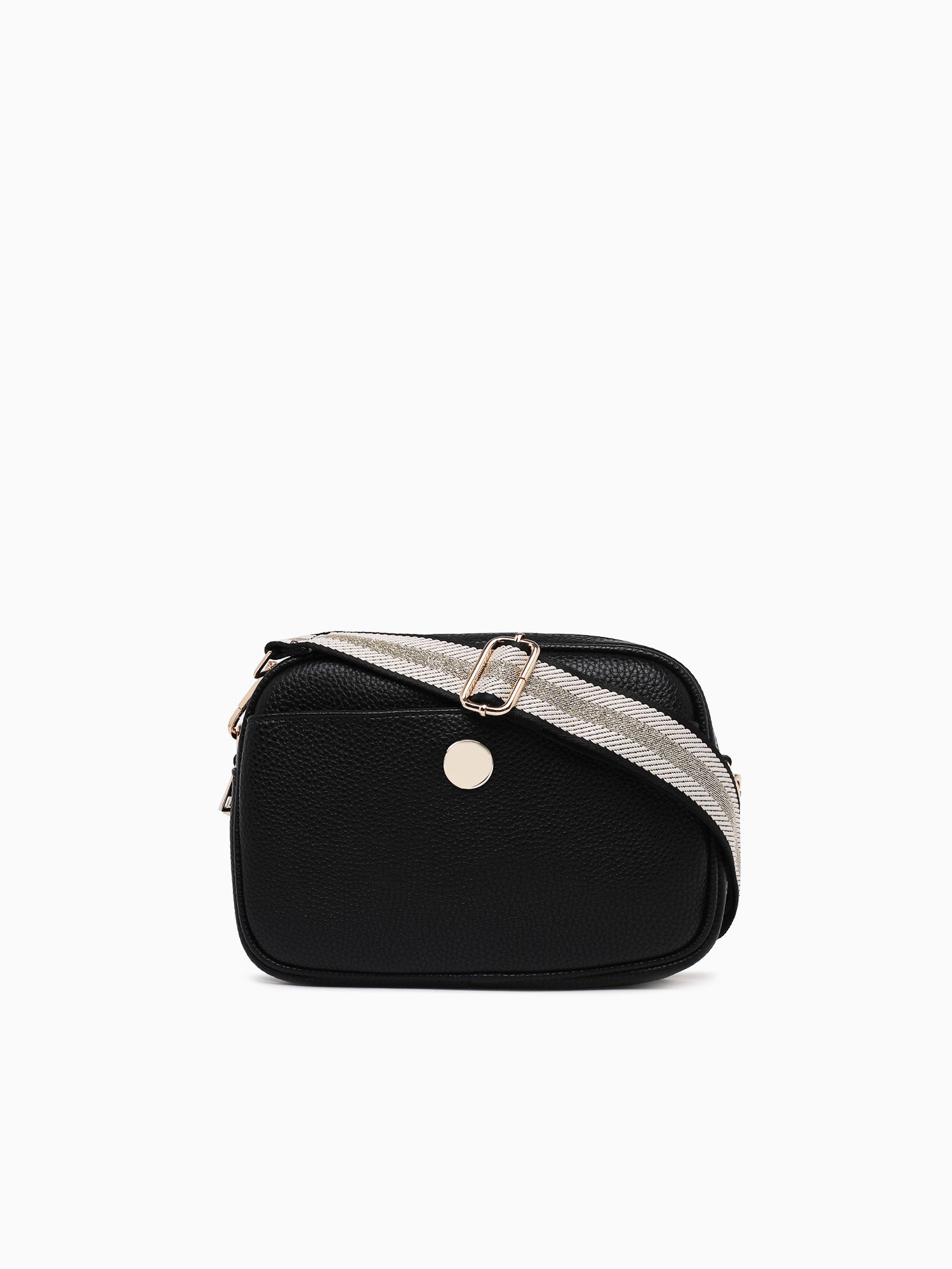 Button Crossbag Black Black