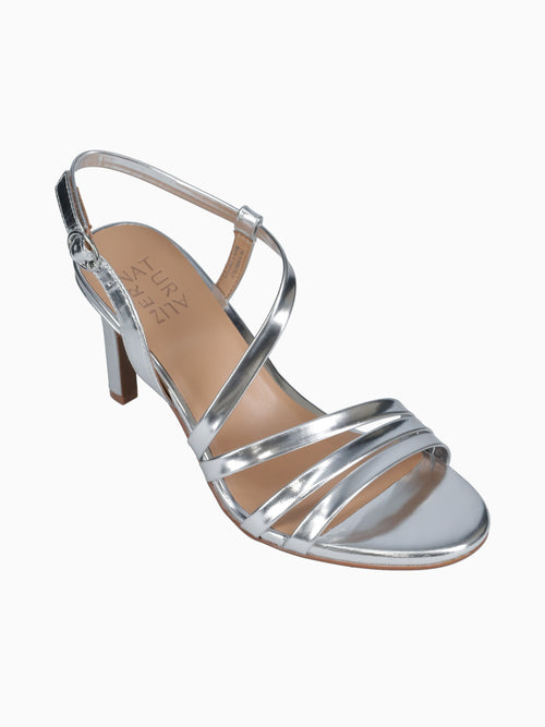 Kimberly Silver Leather Silver / 5 / M