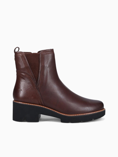 Darry Bootie Brown Leather Brown / 5 / M