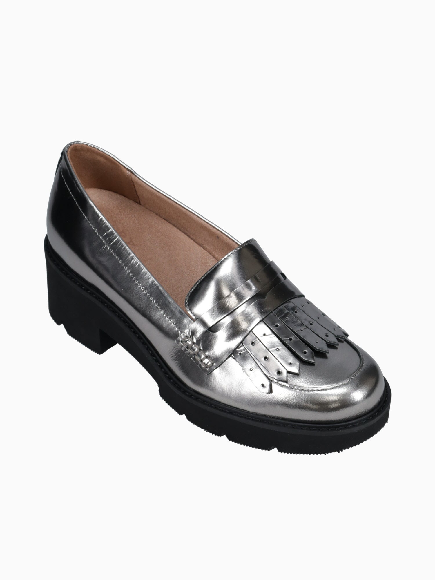 Darcy Pewter Leather Pewter / 5 / M