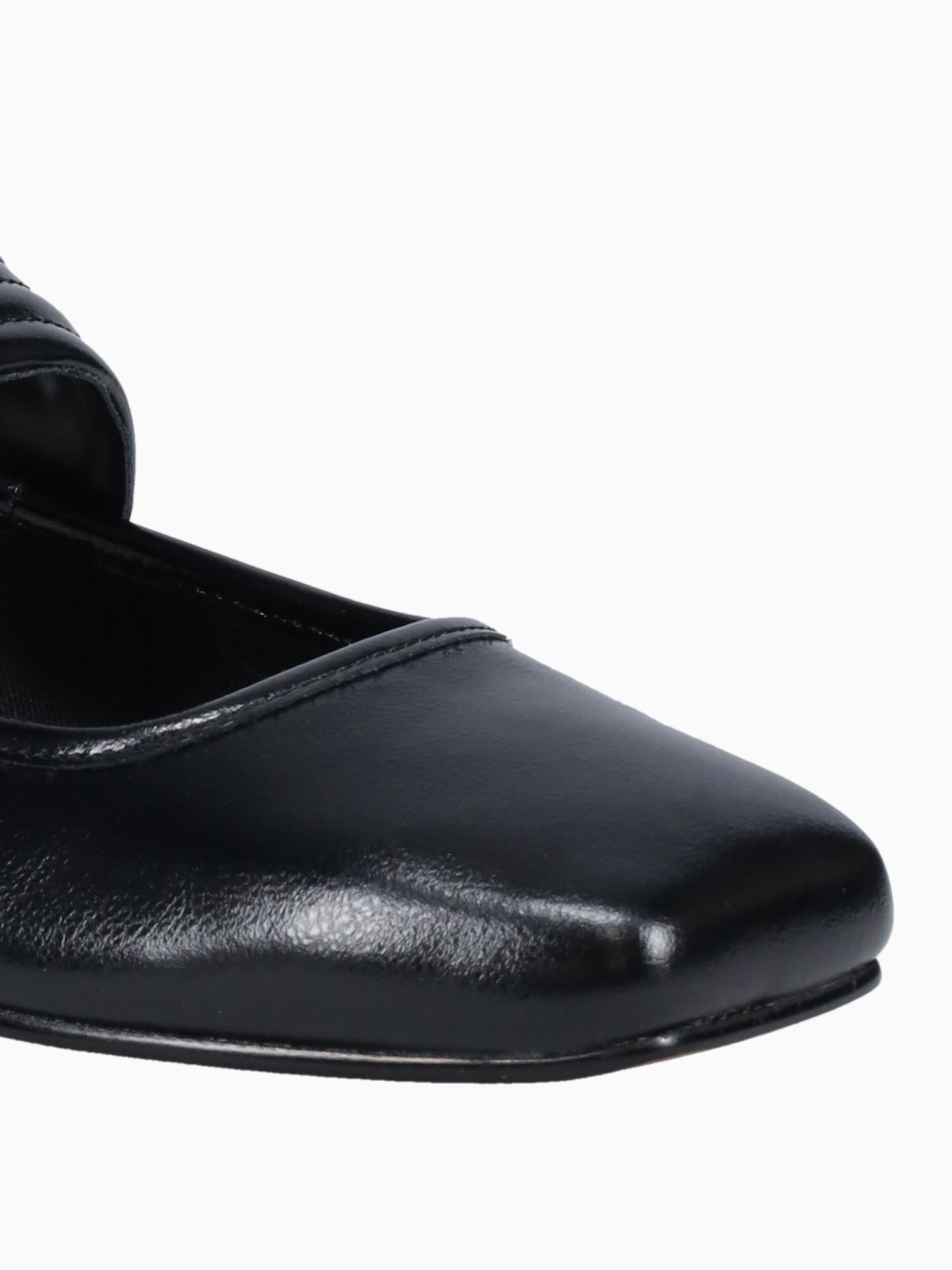 Arora Midnight Crinkle Patent Black / 5 / M