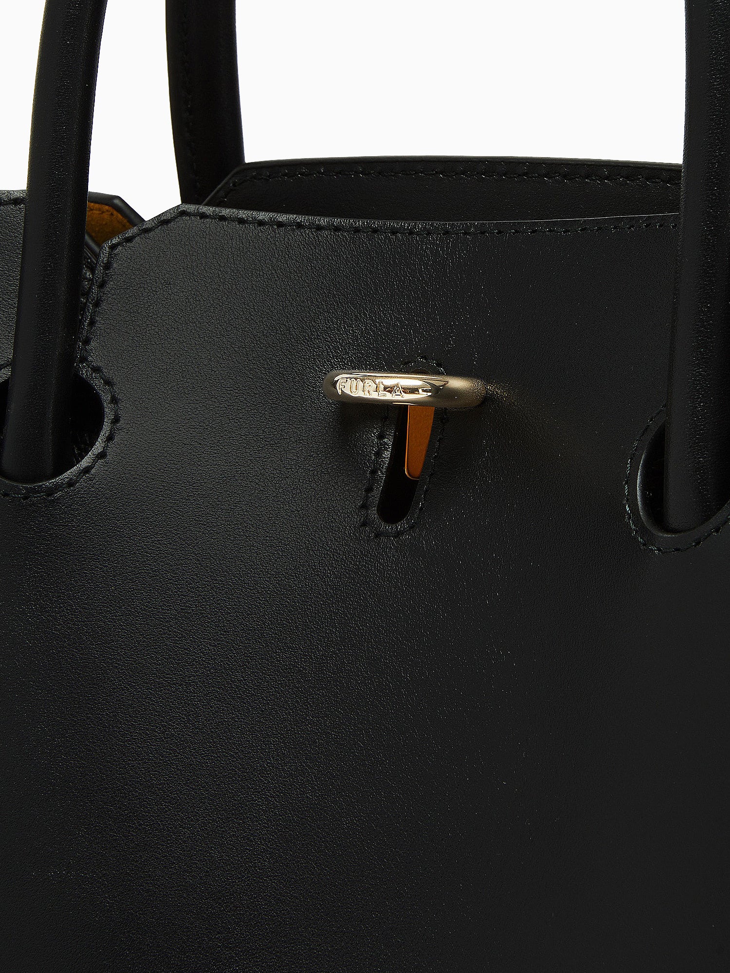 Furla Genesi M Tote Nero Leather Black