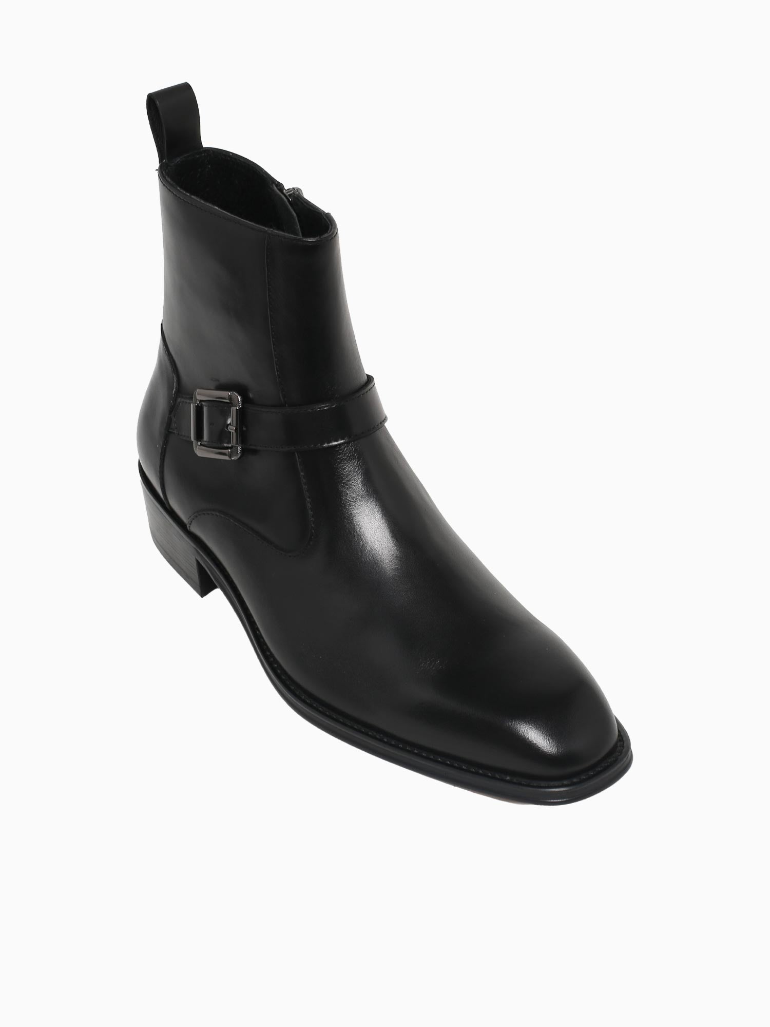 Hemmi Black Brushed Calf Leather Black / 7 / M