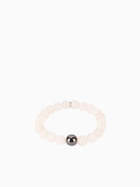 Terton Bracelt For Men Moon Stone Off White / ONE