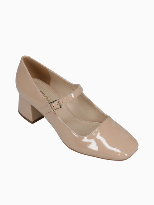 Nantes Super Nude Patent Leather Beige / 5 / M