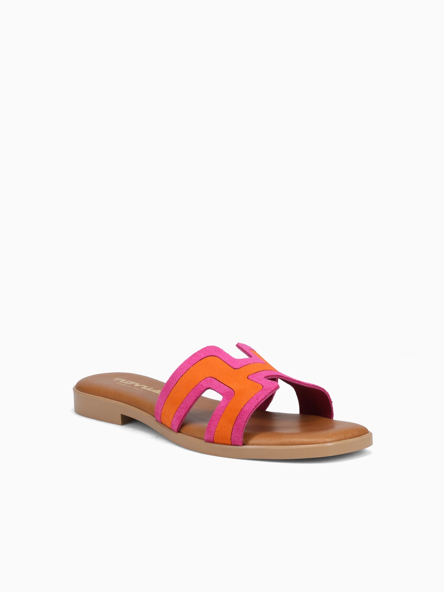 Tropea Fuschia Orange suede Pink / 5 / M