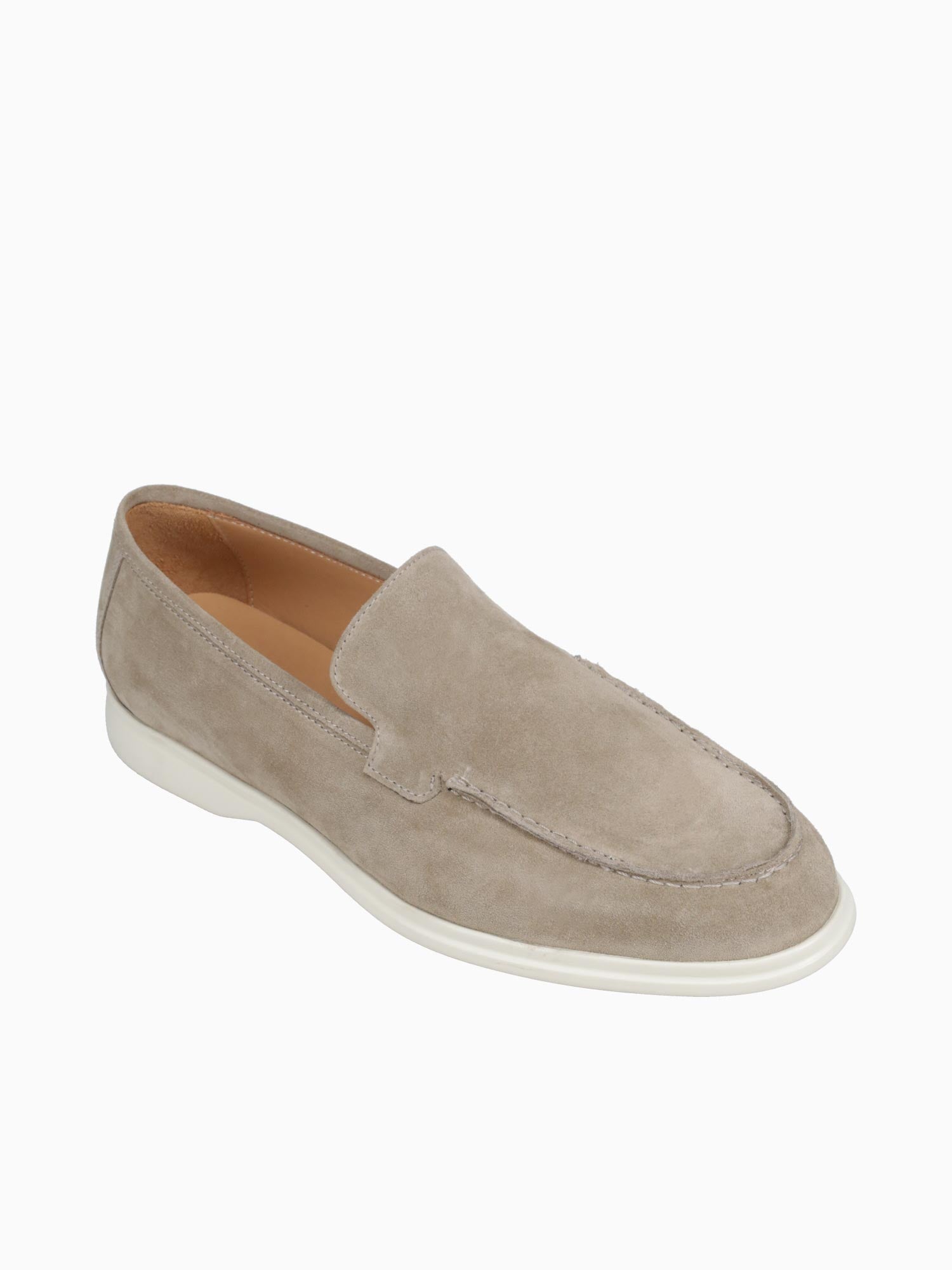 Lorenzo Plain Taupe Suede Taupe / 40 / M