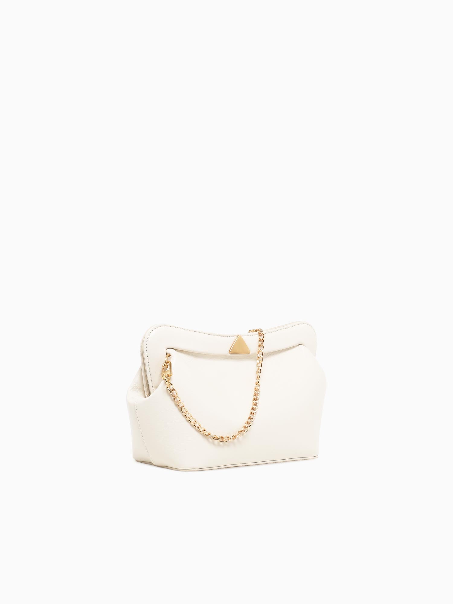 Riley Clutch Sugar White White