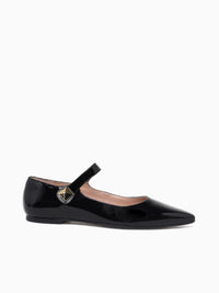 Gloria Black Patent Leather Black / 5 / M