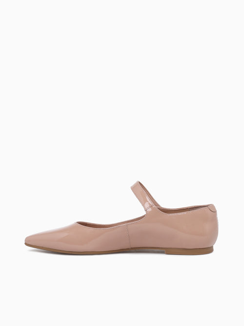 Gloria Nude Patent Leather Natural / 5 / M