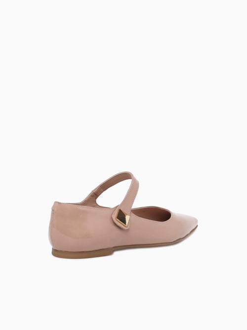 Gloria Nude Patent Leather Natural / 5 / M