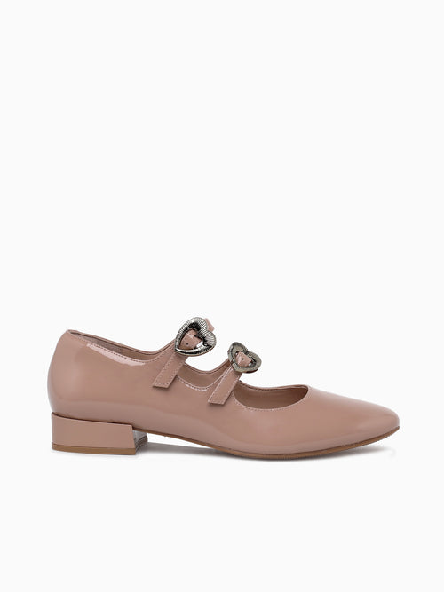 Blanche Nude Patent Leather Beige / 5 / M