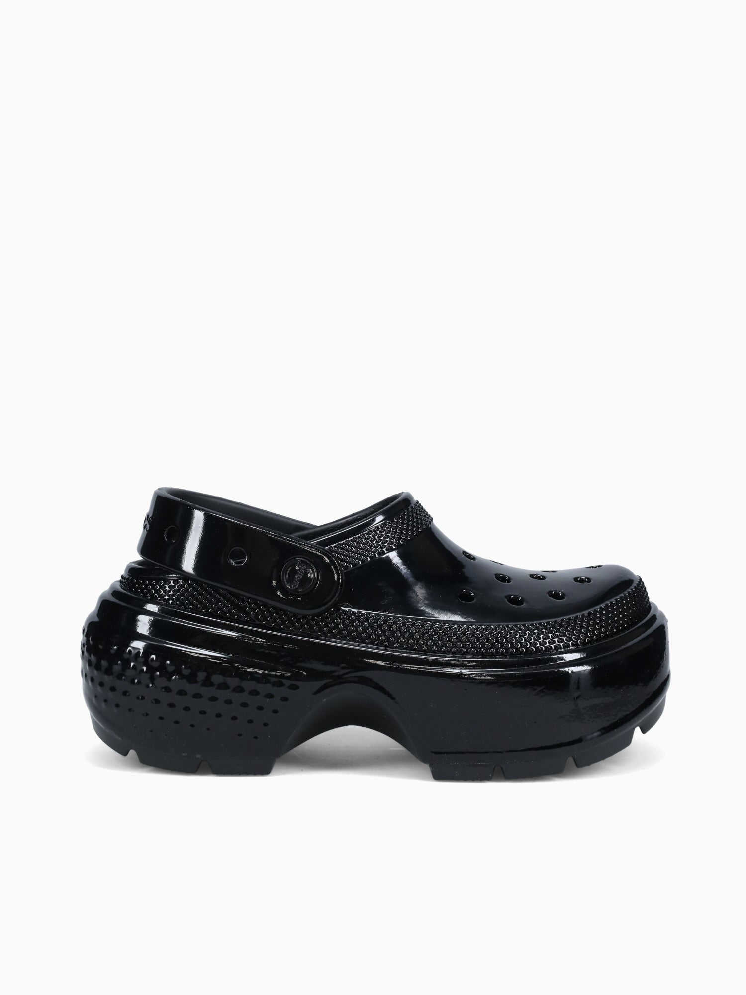 Stomp High Shine Clog Black Shine Black / 5 / M