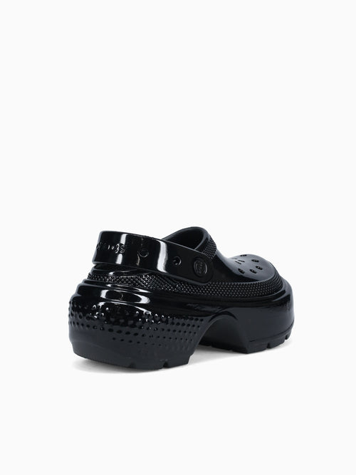 Stomp High Shine Clog Black Shine Black / 5 / M